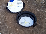 Styrofoam lid on inside reservoir