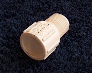 threaded and slip PVC  connector