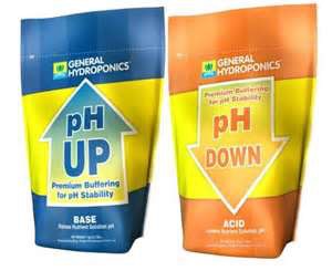 general hydroponics pH adjusters